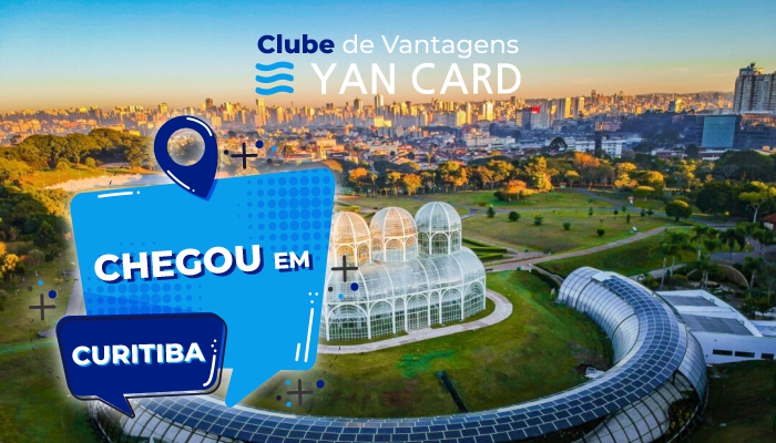 Chegou em Curitiba